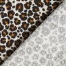 Double Gauze/Muslin Leopard Print – light taupe/black,  thumbnail number 4