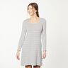 Narrow & Wide Stripes Cotton Jersey – cashew/light blue,  thumbnail number 8