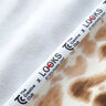 GOTS French terry batik leopard print | TCC x LOOKS by Wolfgang Joop – fawn/cream,  thumbnail number 4