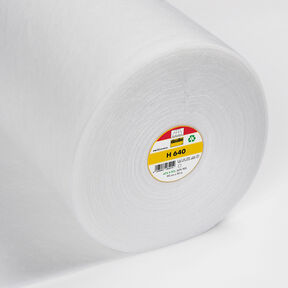 H 640 Iron-on volume fleece | Vlieseline – white, 