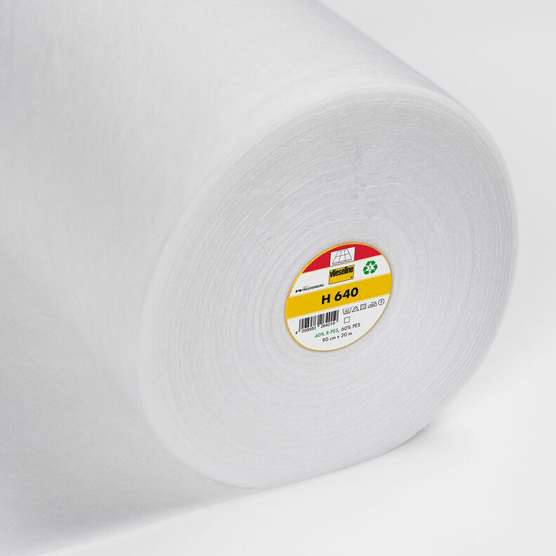 H 640 Iron-on volume fleece | Vlieseline – white,  image number 1