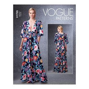 Maxi Dress, Vogue 1735 | 32-40, 