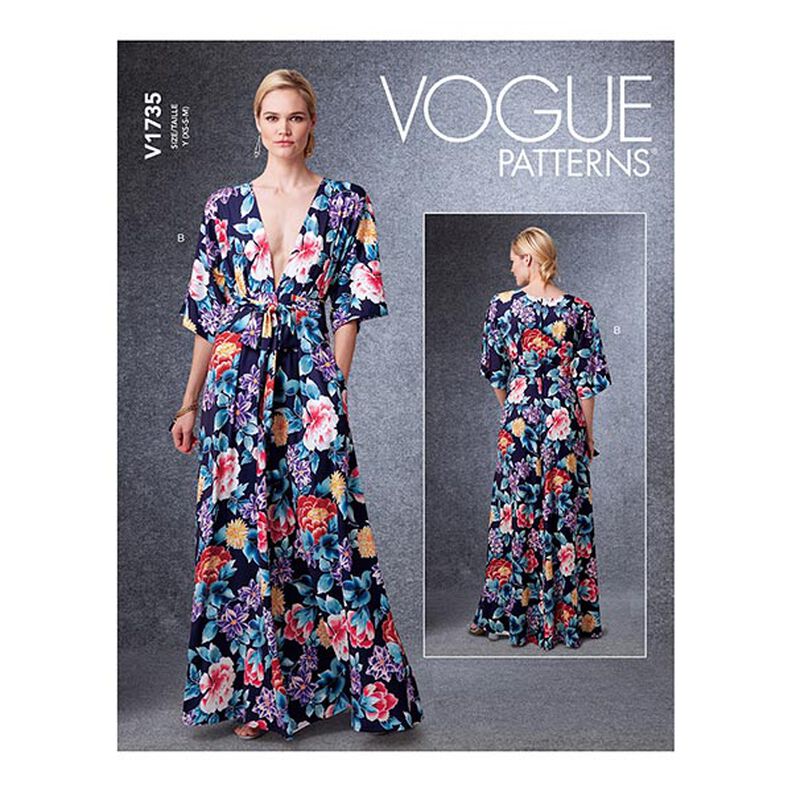 Maxi Dress, Vogue 1735 | 32-40,  image number 1