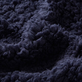 Plain sherpa – navy blue, 