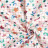 Cotton Cretonne Check with flowers – white/peppermint,  thumbnail number 3