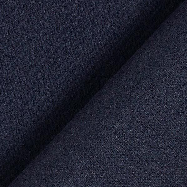 plain wool blend coat fabric – midnight blue,  image number 3