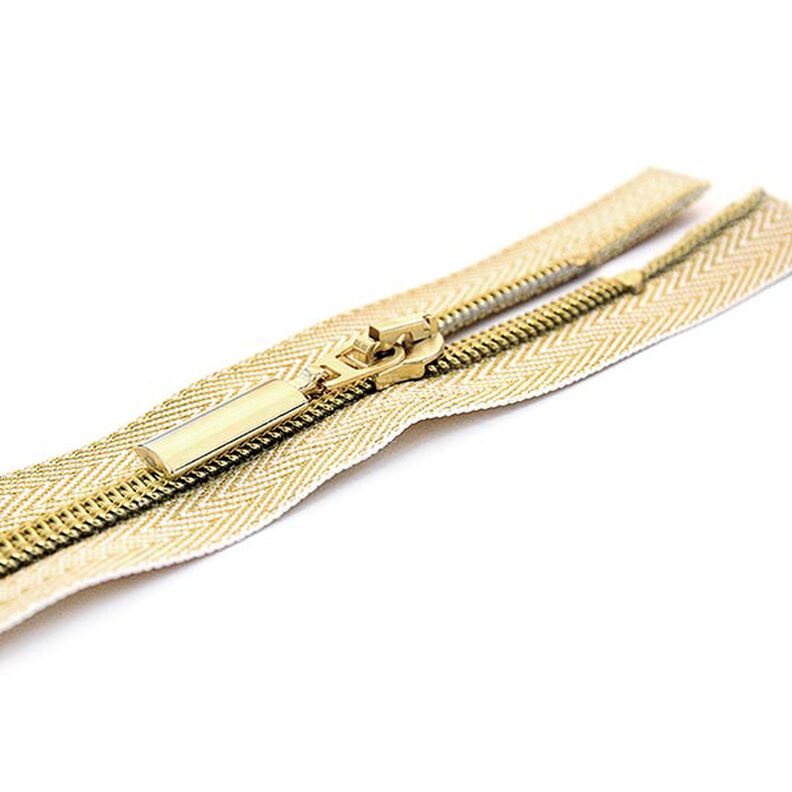 Gold Zip separating | antique gold metallic | Prym,  image number 3