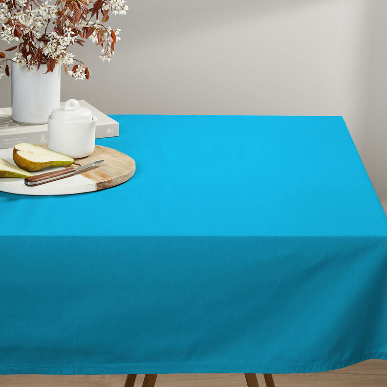 Cotton Cretonne Plain – turquoise,  image number 5