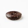 Coconut button [Ø 13 mm] – beige/dark brown,  thumbnail number 3
