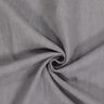 Linen fabric ramie mix stonewashed, heavy quality – grey,  thumbnail number 1