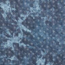 Tie-dyed anchor chambray quilted fabric – denim blue,  thumbnail number 6