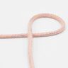 Cotton cord Lurex [Ø 5 mm] – light dusky pink,  thumbnail number 1