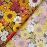 viscose fabric Summer Flowers – sunglow/black,  thumbnail number 4