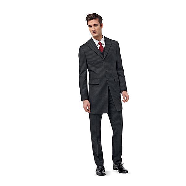 Men's Suit / Vest / Frock Coat, Burda 6871,  image number 2