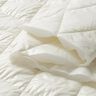 Quilted Fabric subtle sheen diamonds – ivory,  thumbnail number 6