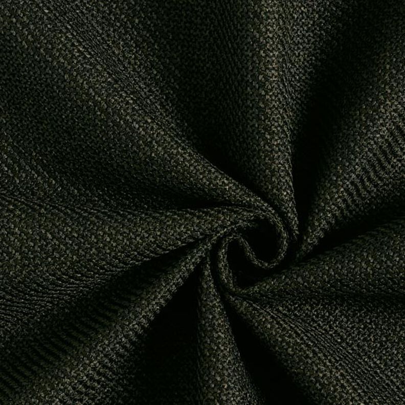 Upholstery Fabric Chunky Broken Twill Bjorn – dark green,  image number 1