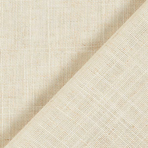 Curtain Fabric Voile Linen Look 300 cm – natural,  image number 3