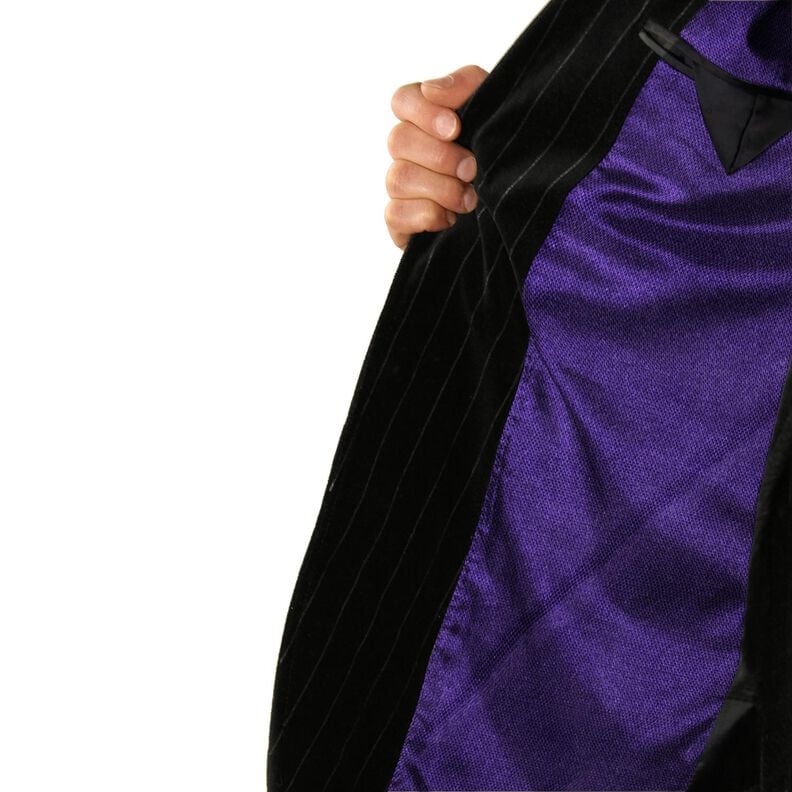 Satin lining plain – lilac, image number 5
