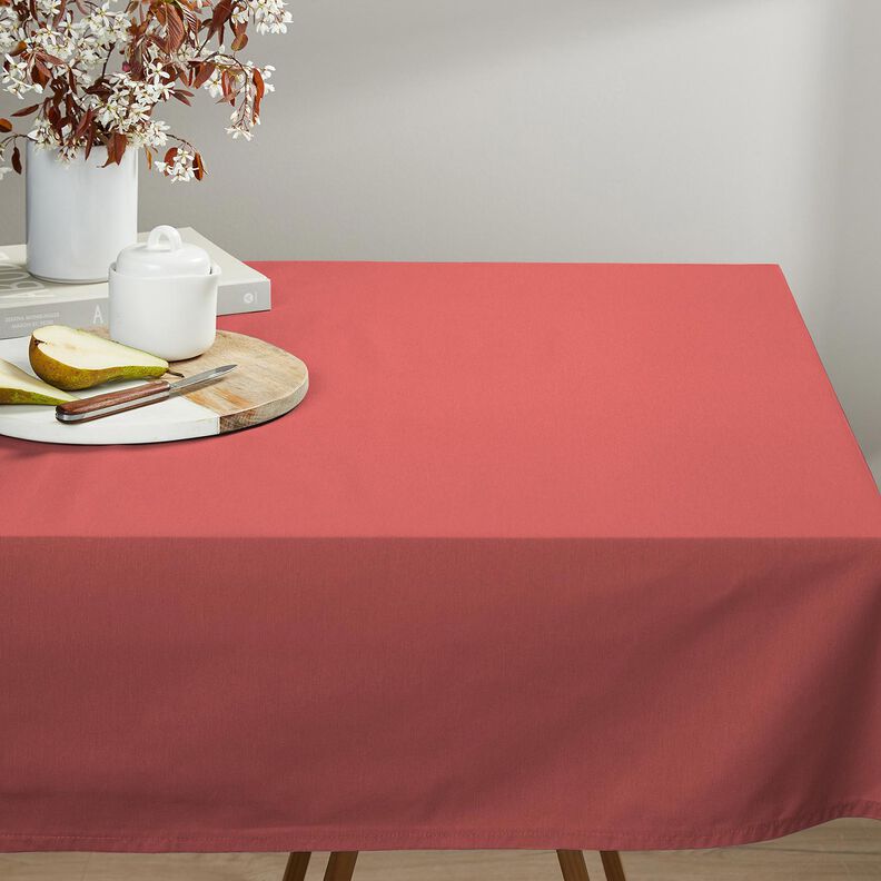 pure heavy linen Plain – hollyhock,  image number 7