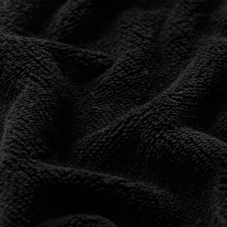 Cosy Towelling Bamboo Plain – black, 