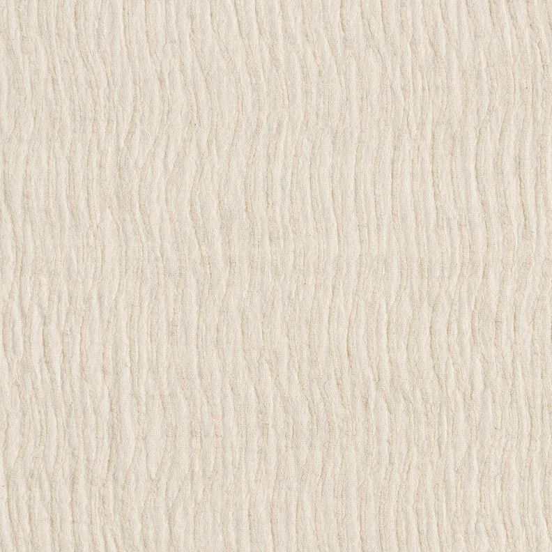 Linen Cotton Blend Jacquard Wave Pattern – natural,  image number 5