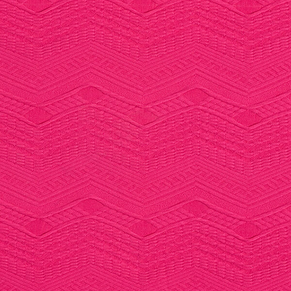 Zigzag Jacquard Jersey – intense pink,  image number 1