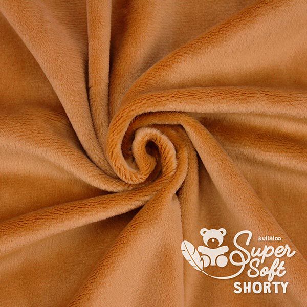 SuperSoft SHORTY plush [ 1 x 0,75 m | 1,5 mm ] - light brown | Kullaloo,  image number 2