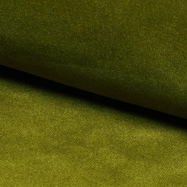 Upholstery Fabric Velvet – olive,  image number 2