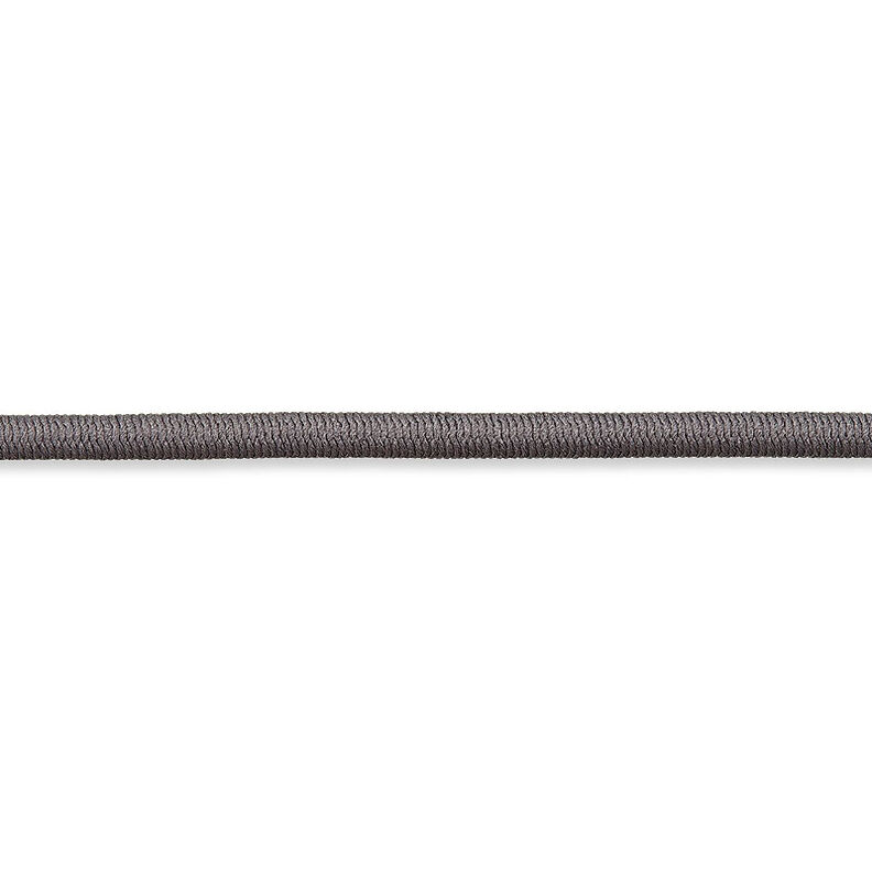 Elastic cord [Ø 3 mm] – dark grey,  image number 1