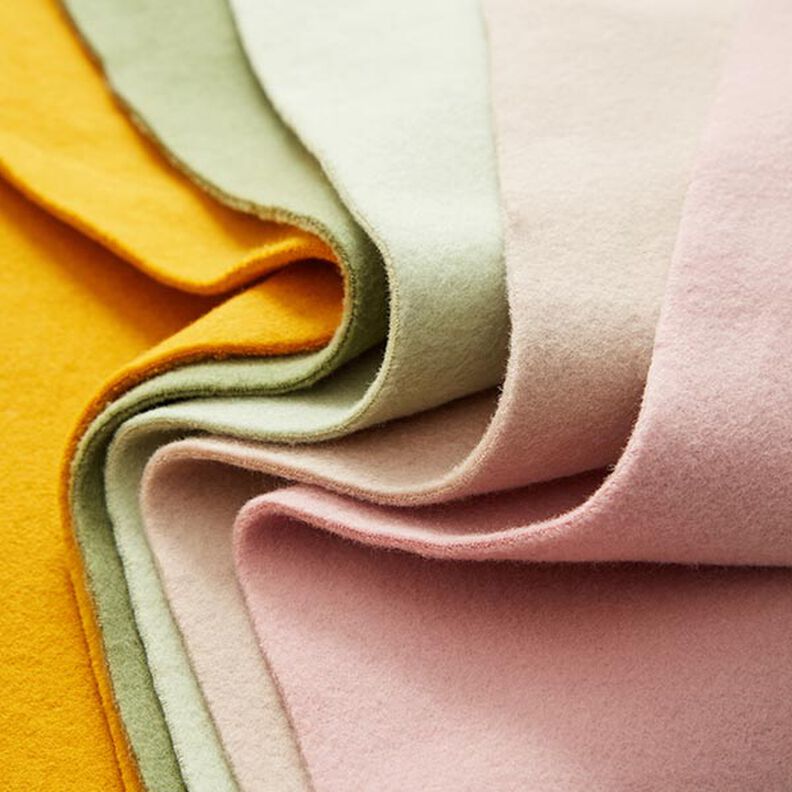 Cotton Fleece Plain – dusky pink,  image number 6