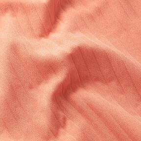 Stretch jacquard 3D stripes | Fibre Mood – salmon, 