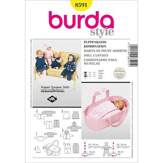 Doll Dresses, Burda 8591, 