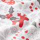 Decor Fabric Canvas Santa Claus boots – white/red,  thumbnail number 2