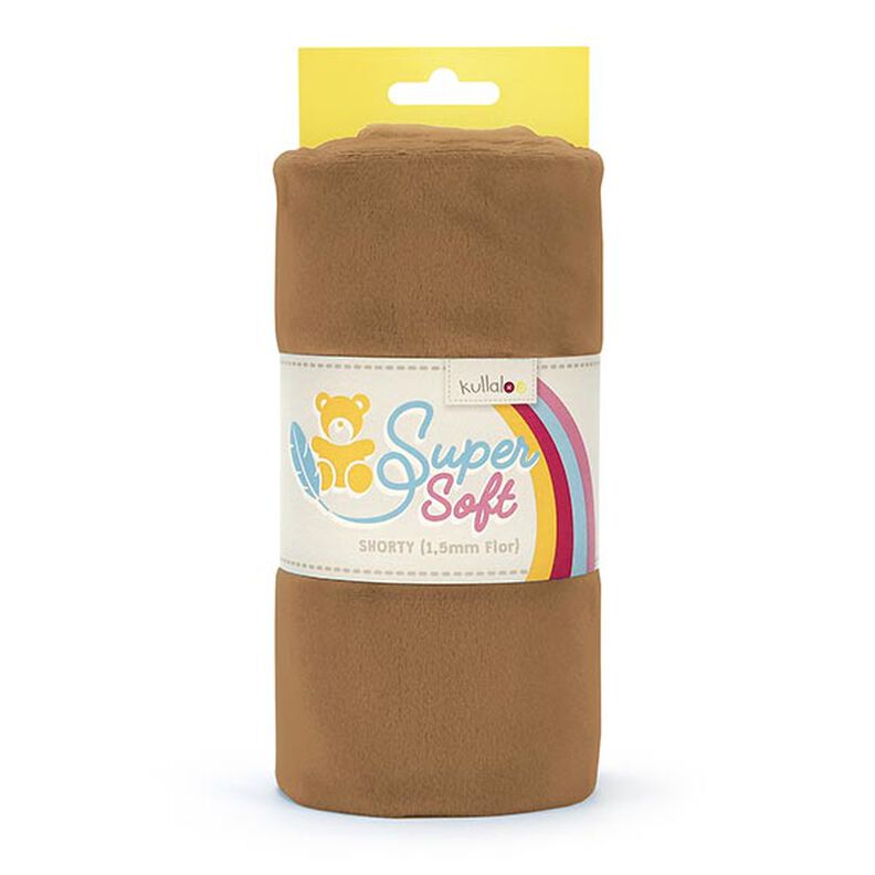 SHORTY Velour [1 m x 0,75 m | Pile: 1,5 mm] - brown | Kullaloo,  image number 1