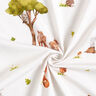 Cotton Jersey Woodland Animals Digital Print – offwhite,  thumbnail number 3
