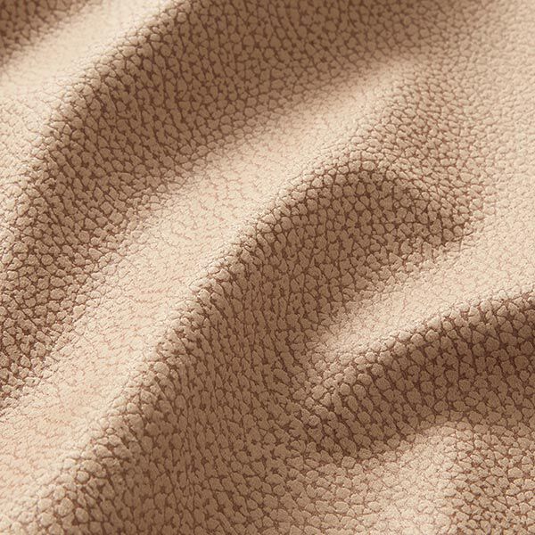 Upholstery Fabric Leather Look – dark beige,  image number 2