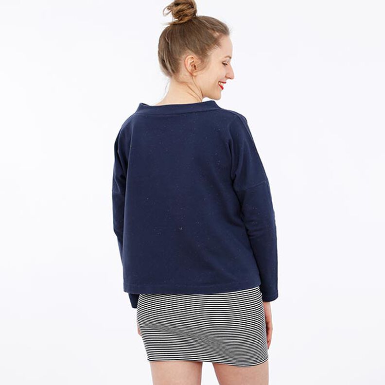 FRAU ISA jumper with stand-up collar, Studio Schnittreif | XS - XL,  image number 4