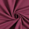 Light Cotton Sweatshirt Fabric Plain – burgundy,  thumbnail number 1