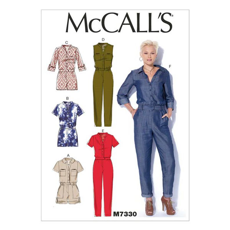 Overall, McCalls 7330 | 32-40,  image number 1