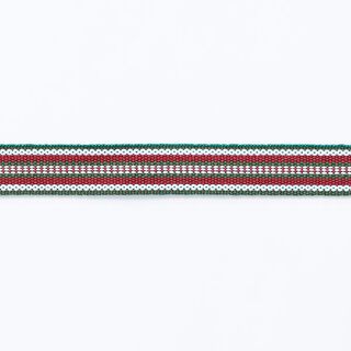 Ethnic Webbing [ 15 mm ] – dark green/burgundy, 