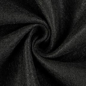 Felt 90 cm / 1 mm thick – black, 