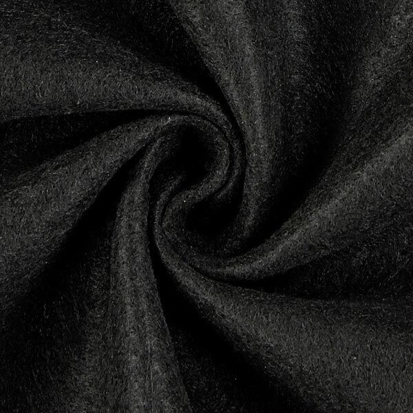Felt 90 cm / 1 mm thick – black,  image number 2