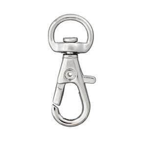 Carabiner Hook – silver metallic, 