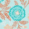 Viscose Voile Tiffany Flowers – light turquoise,  thumbnail number 5