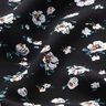 Viscose fabric flower shower – black,  thumbnail number 2