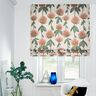 Decor Fabric Half Panama flowering clover – red/light taupe,  thumbnail number 7