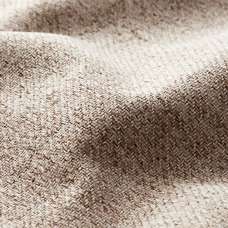 Upholstery Fabric Twill Look – beige | Remnant 80cm,  image number 2