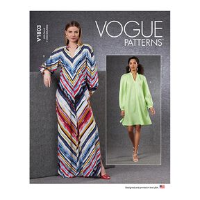 Dress, Vogue 1803 | 42-50, 