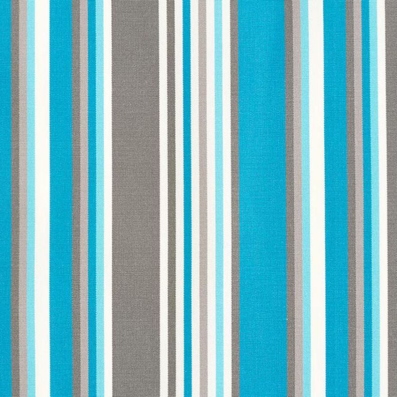 awning fabric Blurred Stripes – grey/turquoise,  image number 1