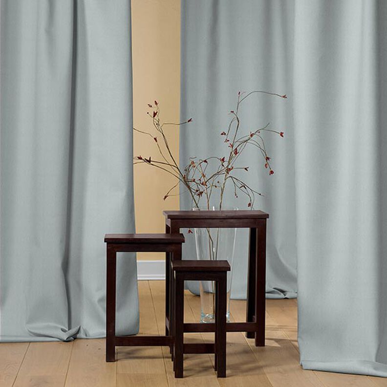 Blackout fabric Herringbone – pastel green,  image number 6